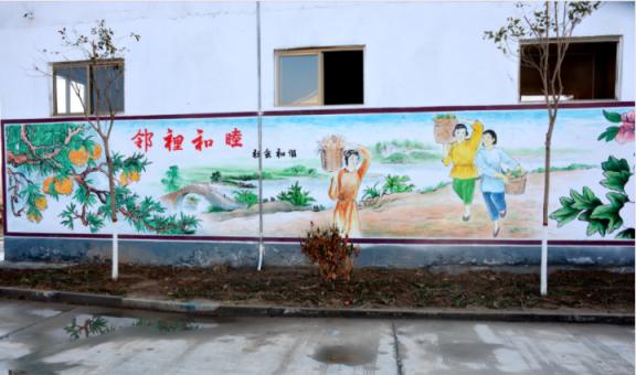  凤冈乡镇文化墙 乡风文明焕发新活力