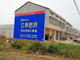  凤冈农村墙体广告在不同形式上面展现的不同特色